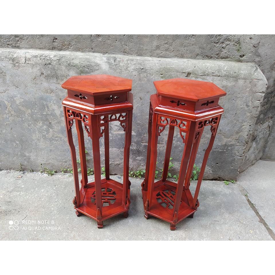Đôn lục năng gỗ gụ