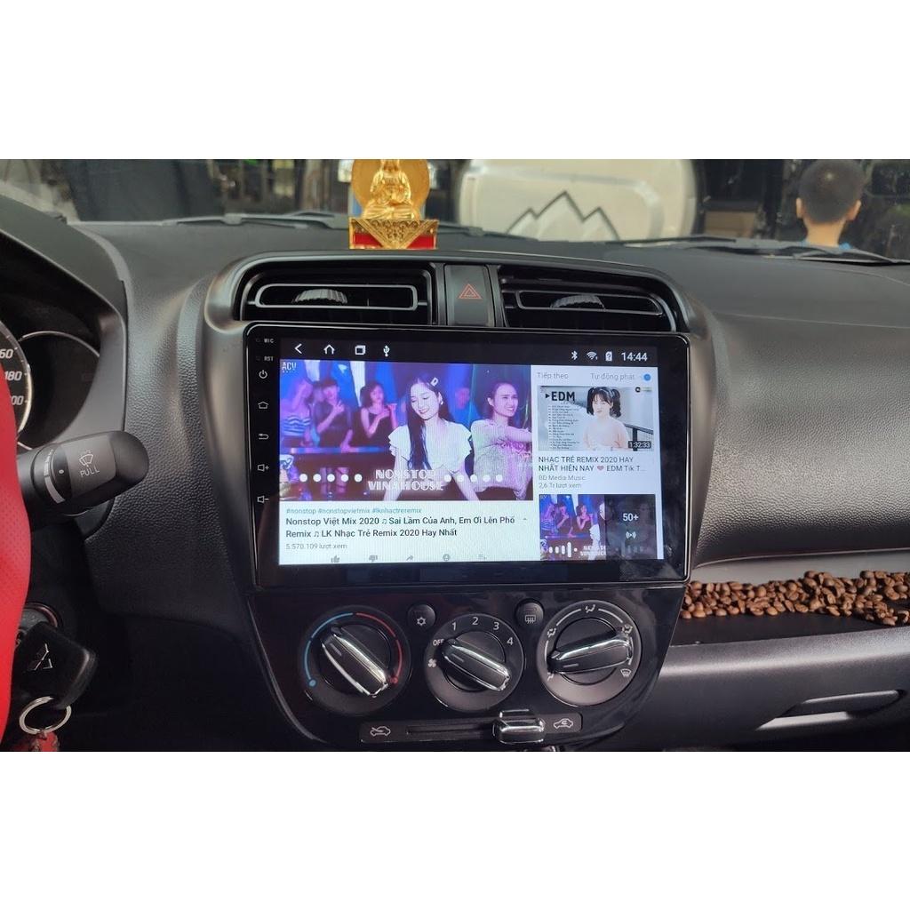 Mặt dưỡng kèm dây nguồn màn hình android cho xe MITSUBISHI ATTRAGE