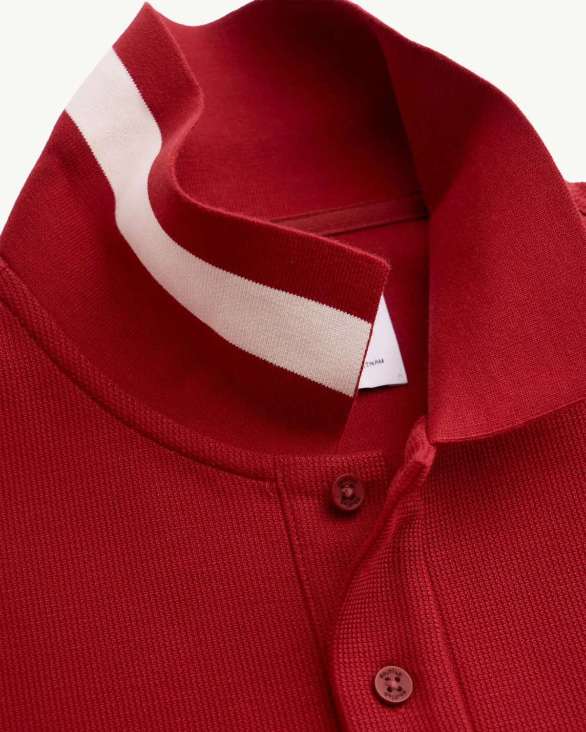 Áo Polo Nam Tay Ngắn Cotton Hạn Chế Nhăn Form Fitted - ROUTINE 10F25POL005