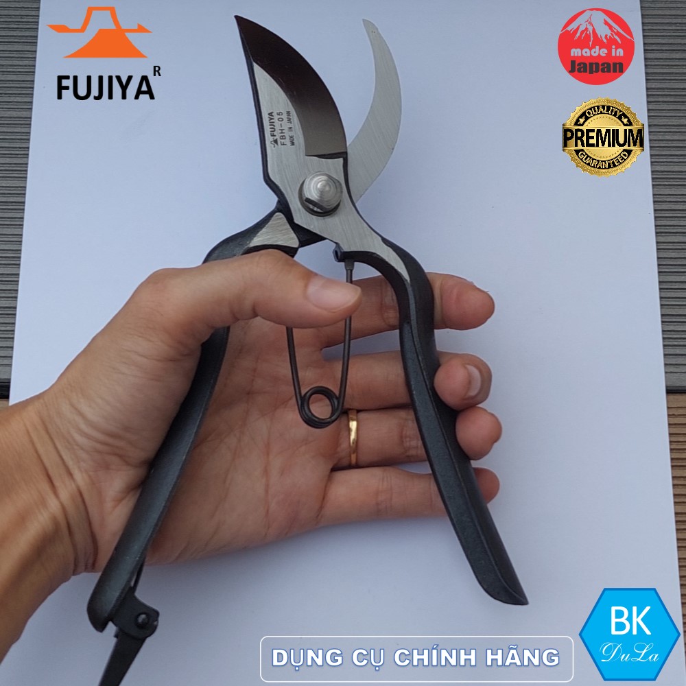 Kéo cắt tỉa cành Bonsai 200mm FUJIYA FBH-05 GENUINE
