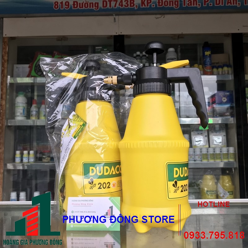 Bình bơm thuốc Dudaco  B-202 ( bình cơ) - 2 lít