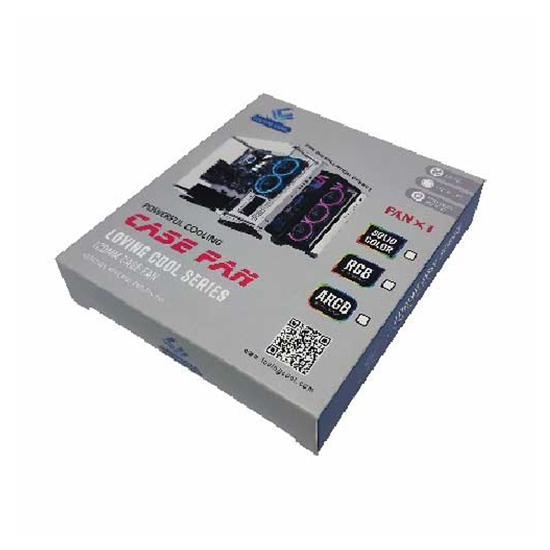Bộ 3 Quạt tản nhiệt CASE LOVING COOL XZ/ MF/ LJ-12025SG ARGB SYNC Main - Hàng Chính Hãng