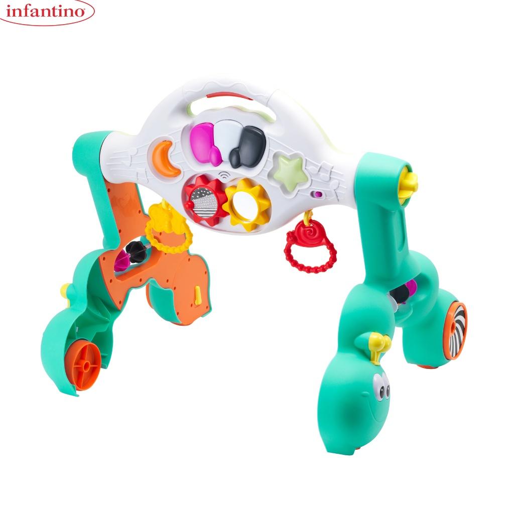 Kệ Chữ A Kiêm Xe Tập Đi 3 Trong 1 Infantino - Grow-With-Me 3 In 1 Fun Gym &amp; Walker