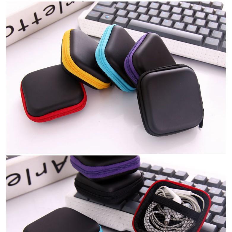 Hộp Đựng Tai Nghe, Cáp Sạc, Chìa Khóa - giao màu ngẫu nhiên - GD786