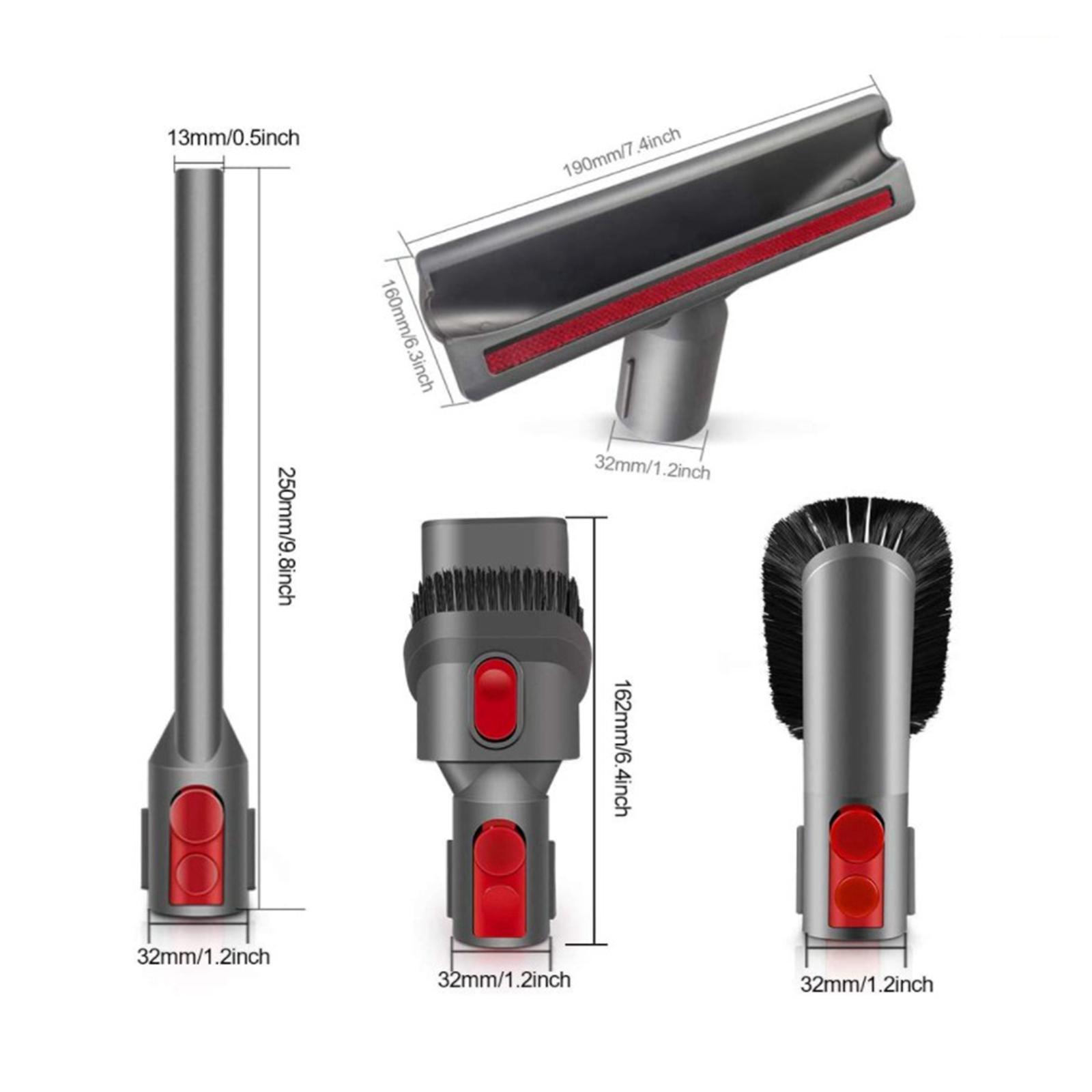 Dust Brush Tool Attachment Adapter Fit For Vacuum Cleaner V7 V10 V11