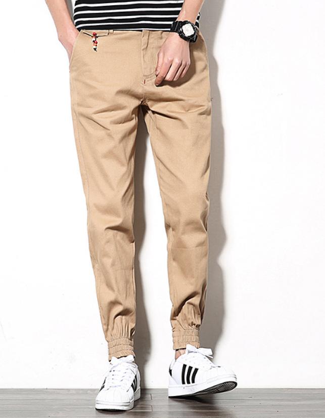 Quần Jogger Nam Kaki Hàn Quốc, Đứng Dáng Ôm Chân Cá Tính Jg-03