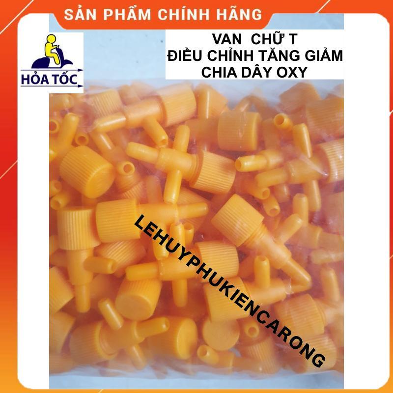 Van Oxy Chữ T Điều Chỉnh Tăng Giảm Và Nối Khí Chia Dây Oxy 4 Li Cho Hồ Cá Cảnh