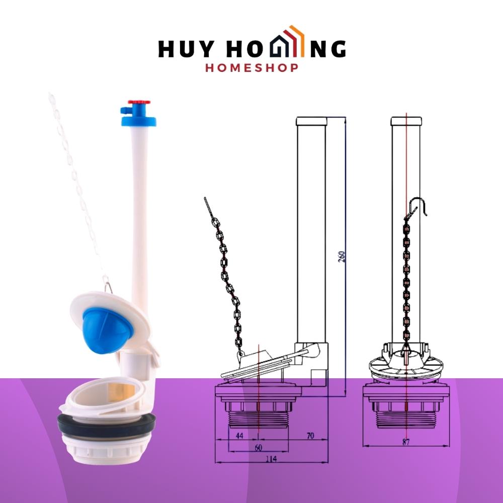 Bộ xả cầu két nước rời tay gạt VS010301