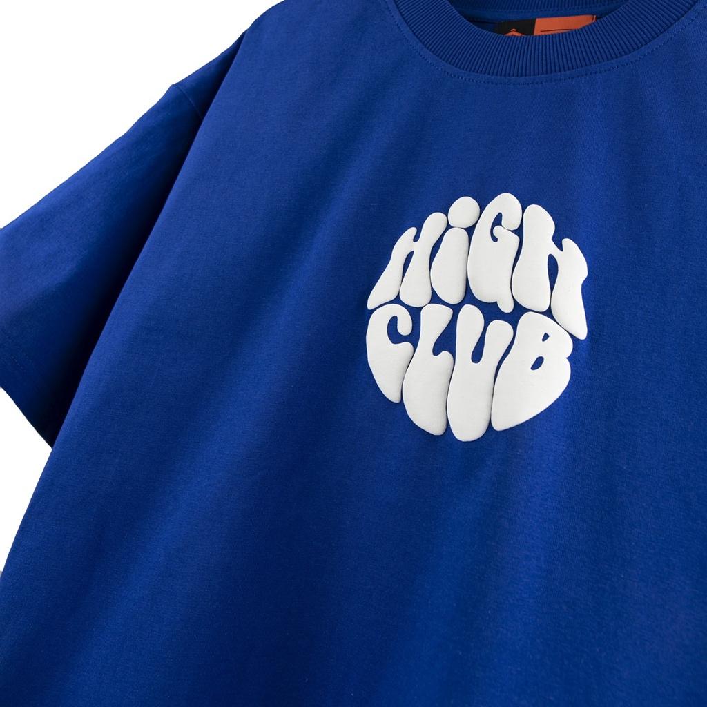 Áo Thun KINDNESS Tay Lỡ Unisex Nam/Nữ Màu Xanh Dương Cổ Tròn - HIGHCLUB