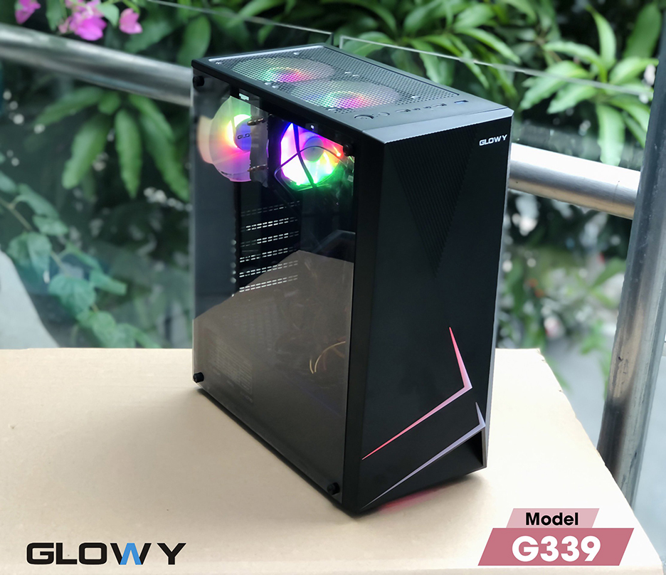 Vỏ case máy tính Glowy G339 _ Hàng nhập khẩu