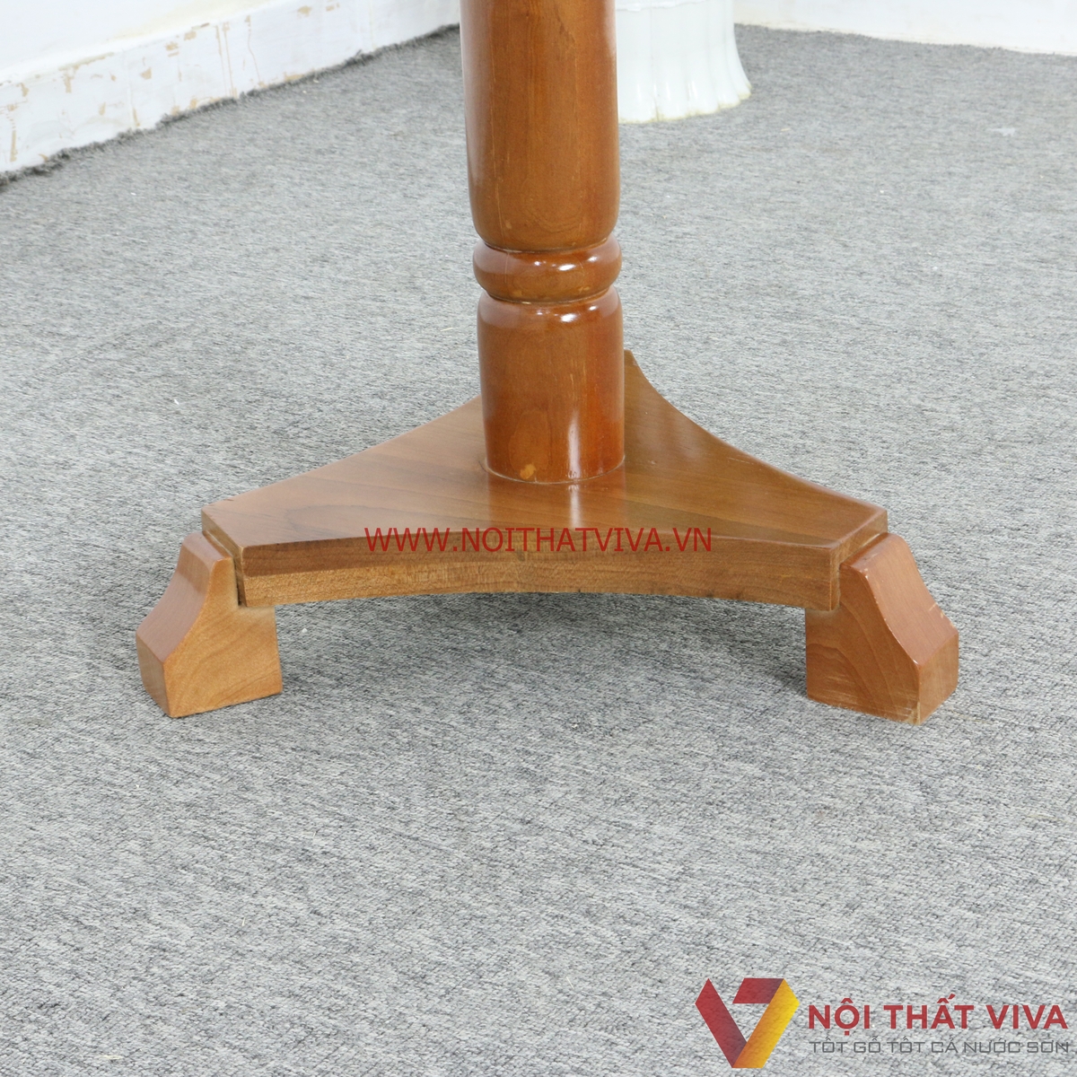 Bộ Bàn Trà 2 Ghế Gỗ Sồi Nga Màu Cánh Gián Đẹp Giá Rẻ