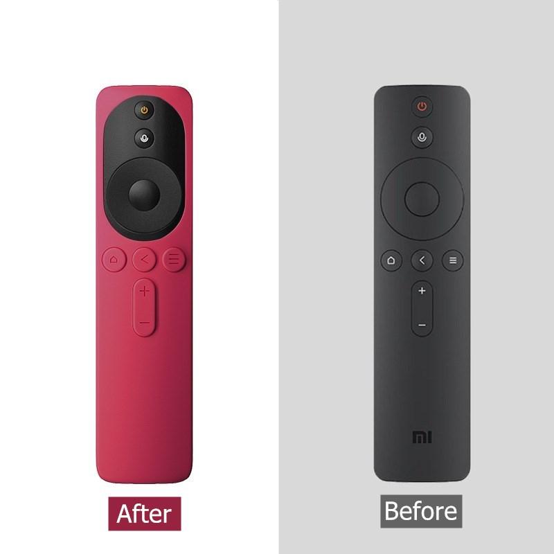 1 Vỏ Bọc Điều Khiển Từ Xa Bằng Silicon Cho Xiaomi TV Mi 4A 4C 4X 4S Vỏ Điều Khiển Từ Xa Chống Rơi Chống Trượt Vỏ Bảo Vệ Chống Bụi