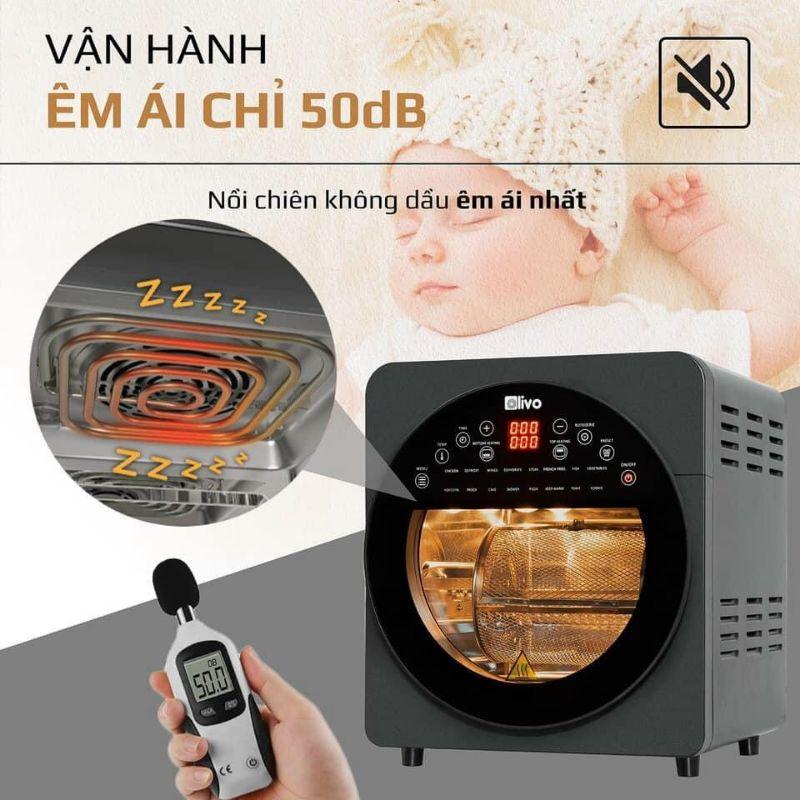 Nồi chiên không dầu OLIVO AF15