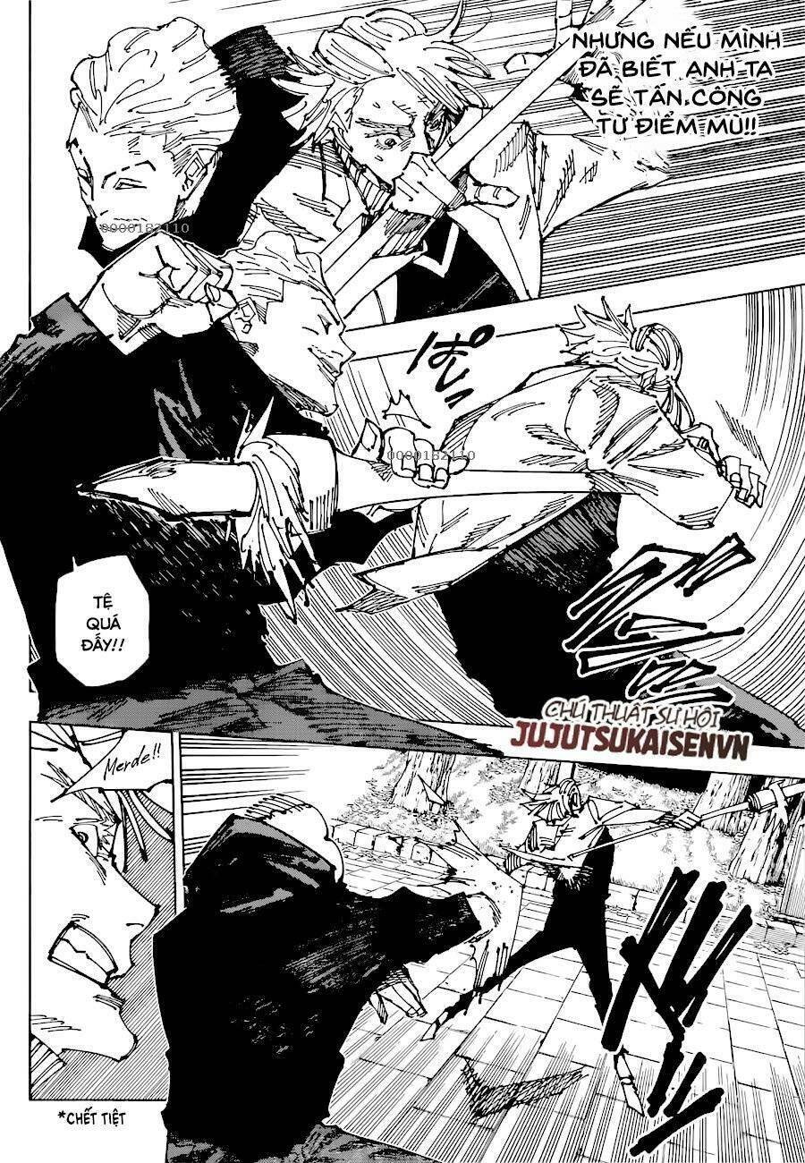 jujutsu kaisen - chú thuật hồi chiến chapter 182 14