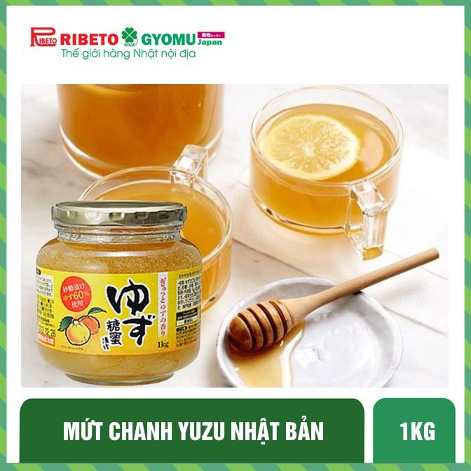 Mứt chanh Yuzu 1kg/lọ Kobe Bussan- hàng nội địa Nhật Bản