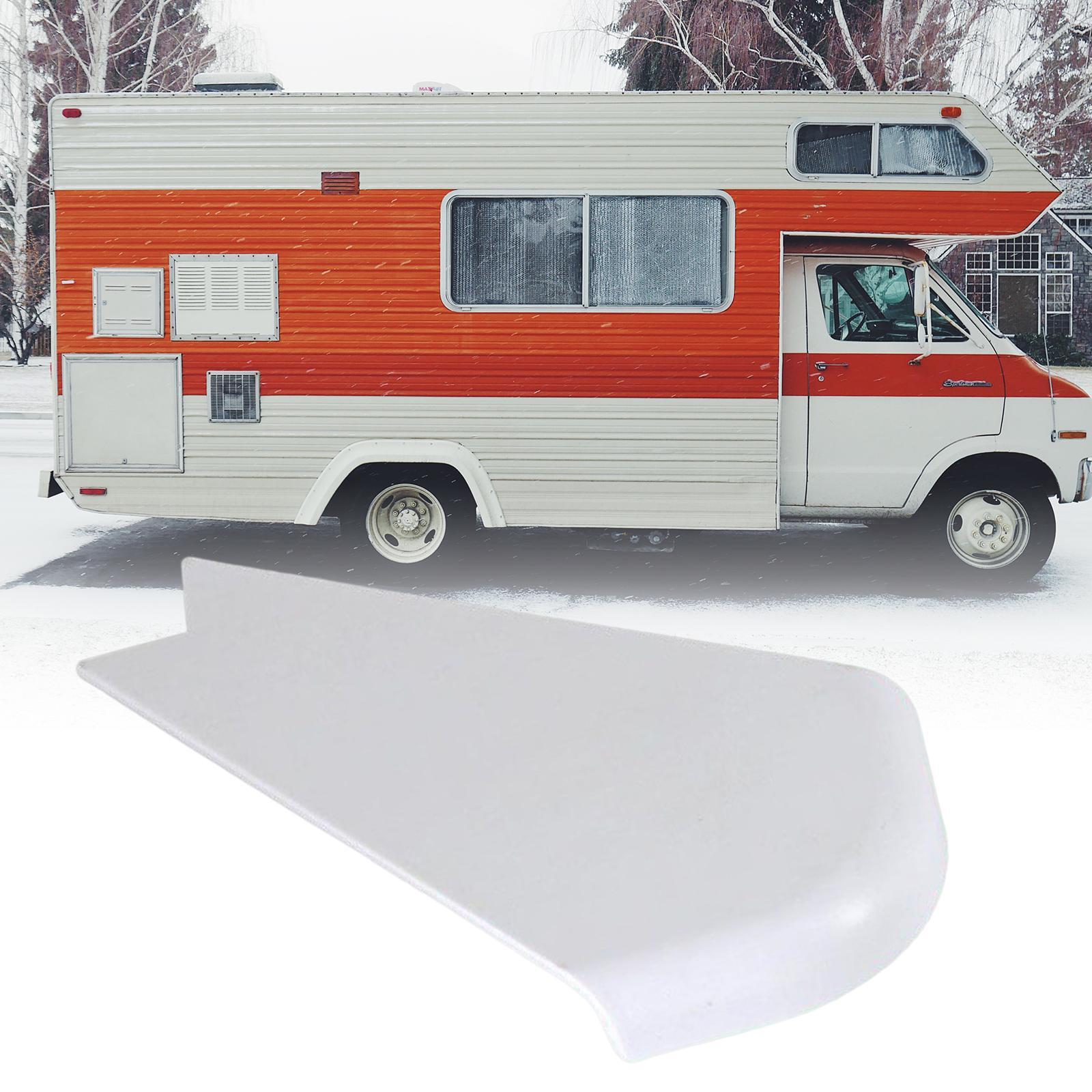 Replacement RV Corner Cover Cap for Trailer  Resistant  white