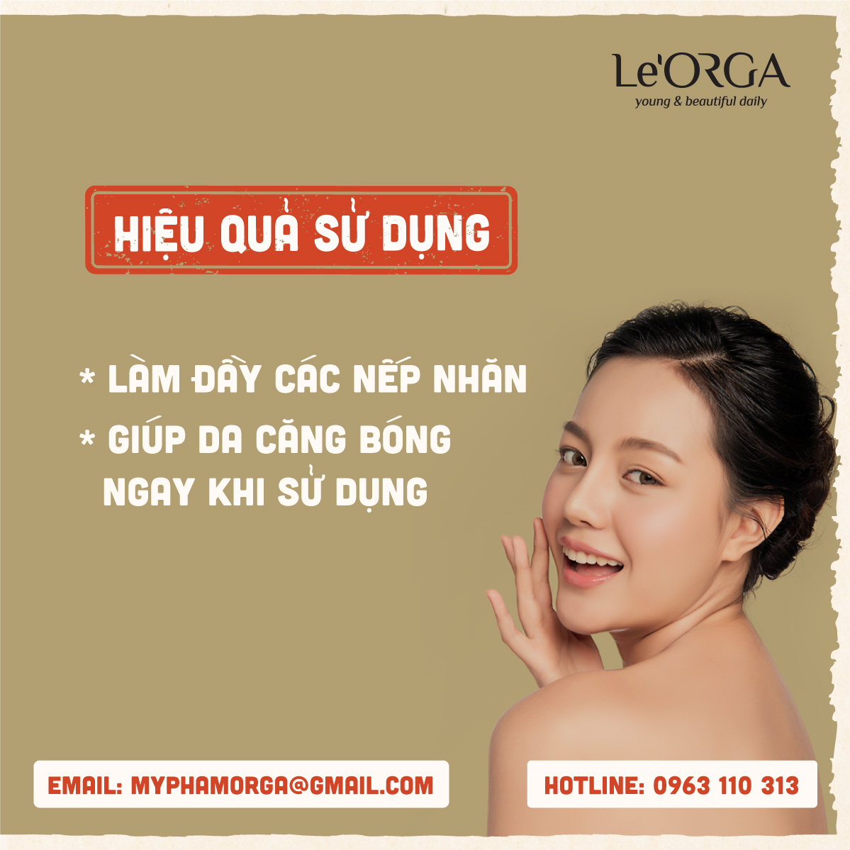 Serum cấp ẩm Le'Orga - HA Collagen 10ml.