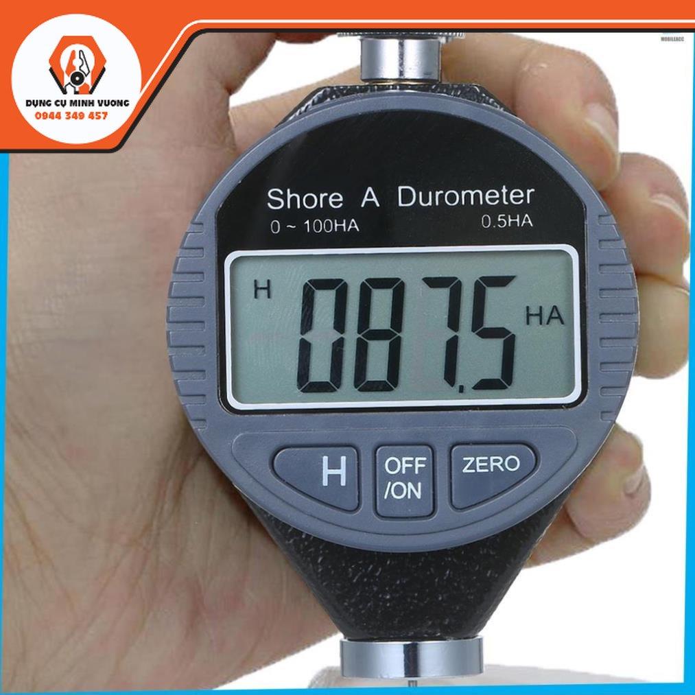 Máy kiểm tra độ cứng cao su silicone / nhựa - Máy Đo Độ Cứng Shore A 0-100HA Với Màn Hình LCD kỹ thuật số