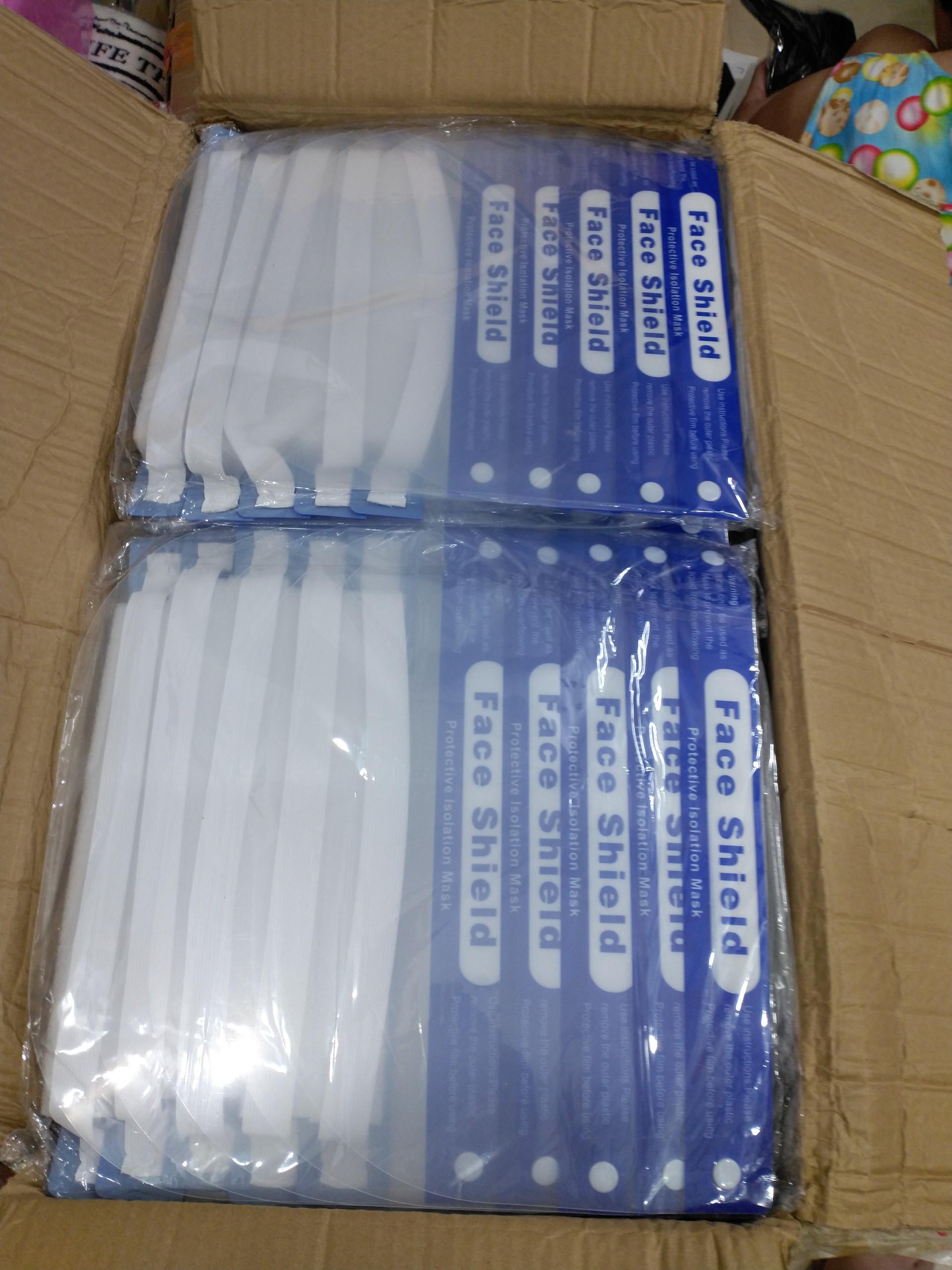 Kính Chống Giọt Bắn Face Shield Loại Tấm Che Mặt Phòng Dịch - CH Hương Thị Miễn Phí Vận Chuyển