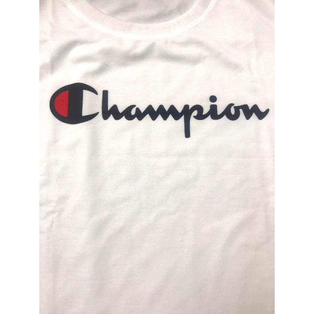 Áo Thun Unisex Form Rộng Tay Lỡ In Hình Champjon