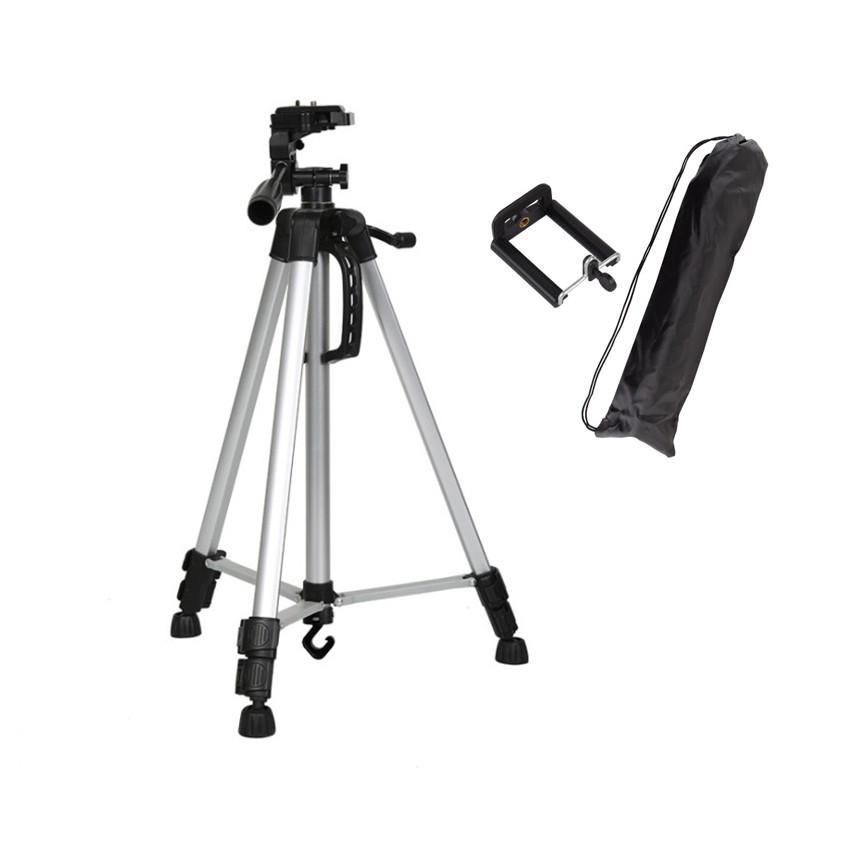 Gậy Tripod cho điện thoại và máy ảnh 3366 dài 1m5 cao cấp