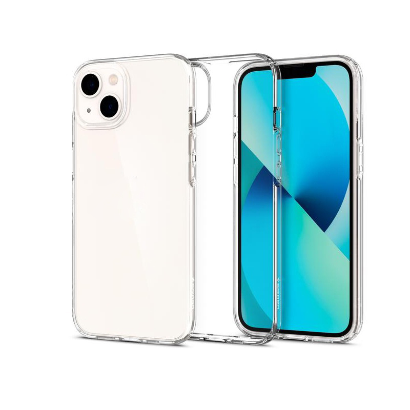 Ốp lưng chống sốc trong suốt cho Phone 13 6.1 inch hiệu Likgus Crashproof giúp chống chịu mọi va đập - hàng nhập khẩu