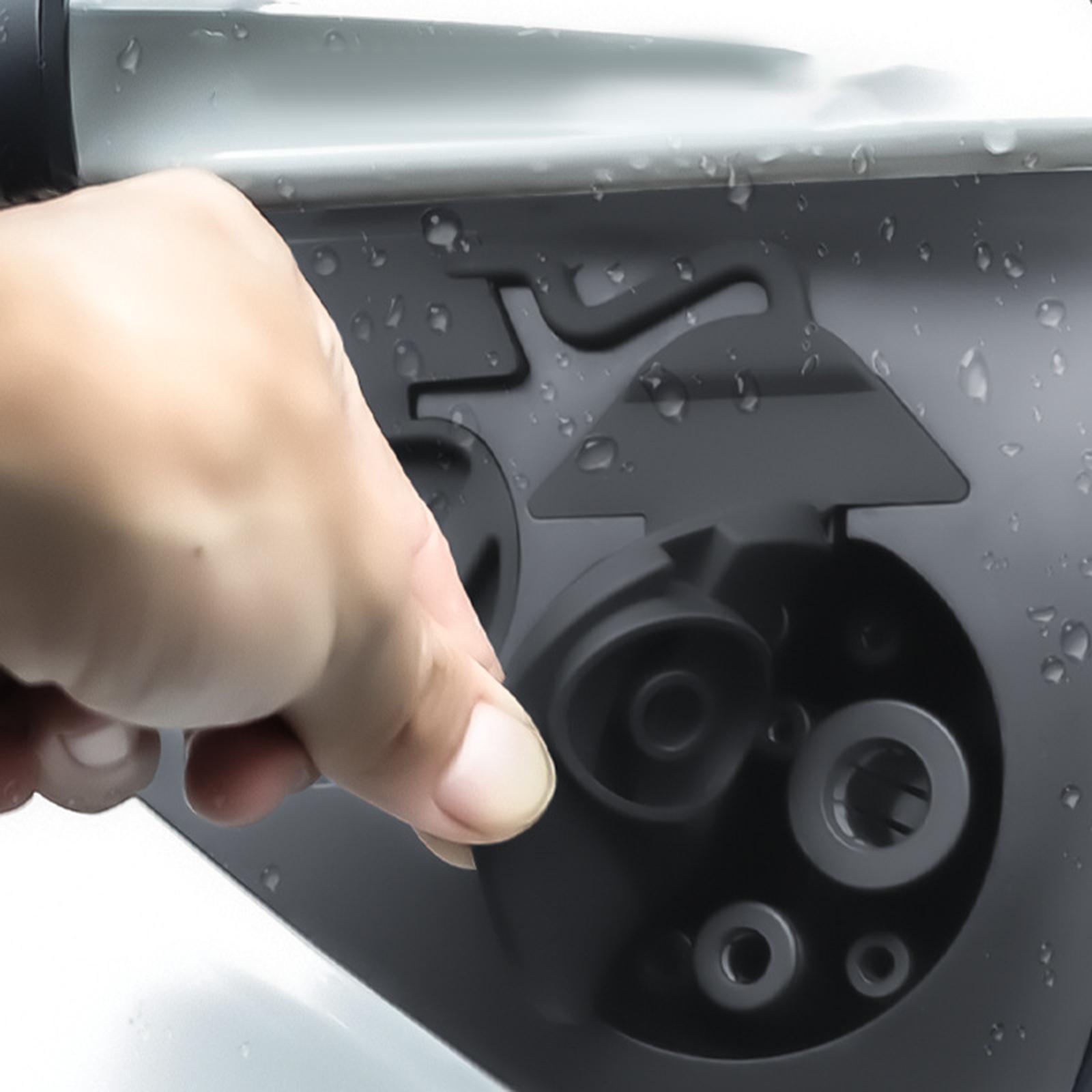 Charging Port Protective Cover/ Dustproof Easy Installation/ Decoration/ Durable Waterproof Dust Plug for Model Y Car Accessories