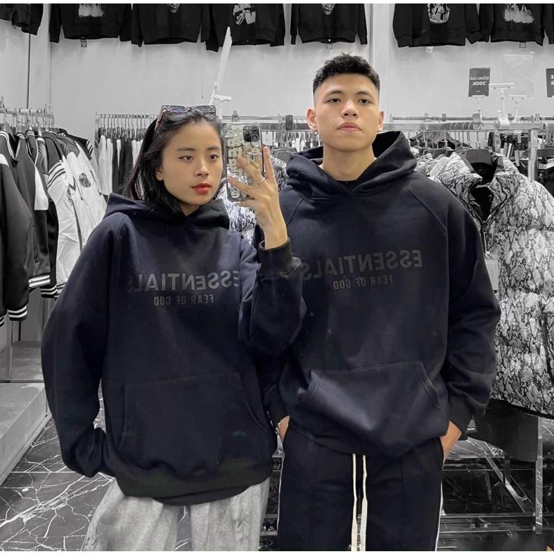 Hoodie tag Essential VIP nỉ bông/ Nam nữ unisex