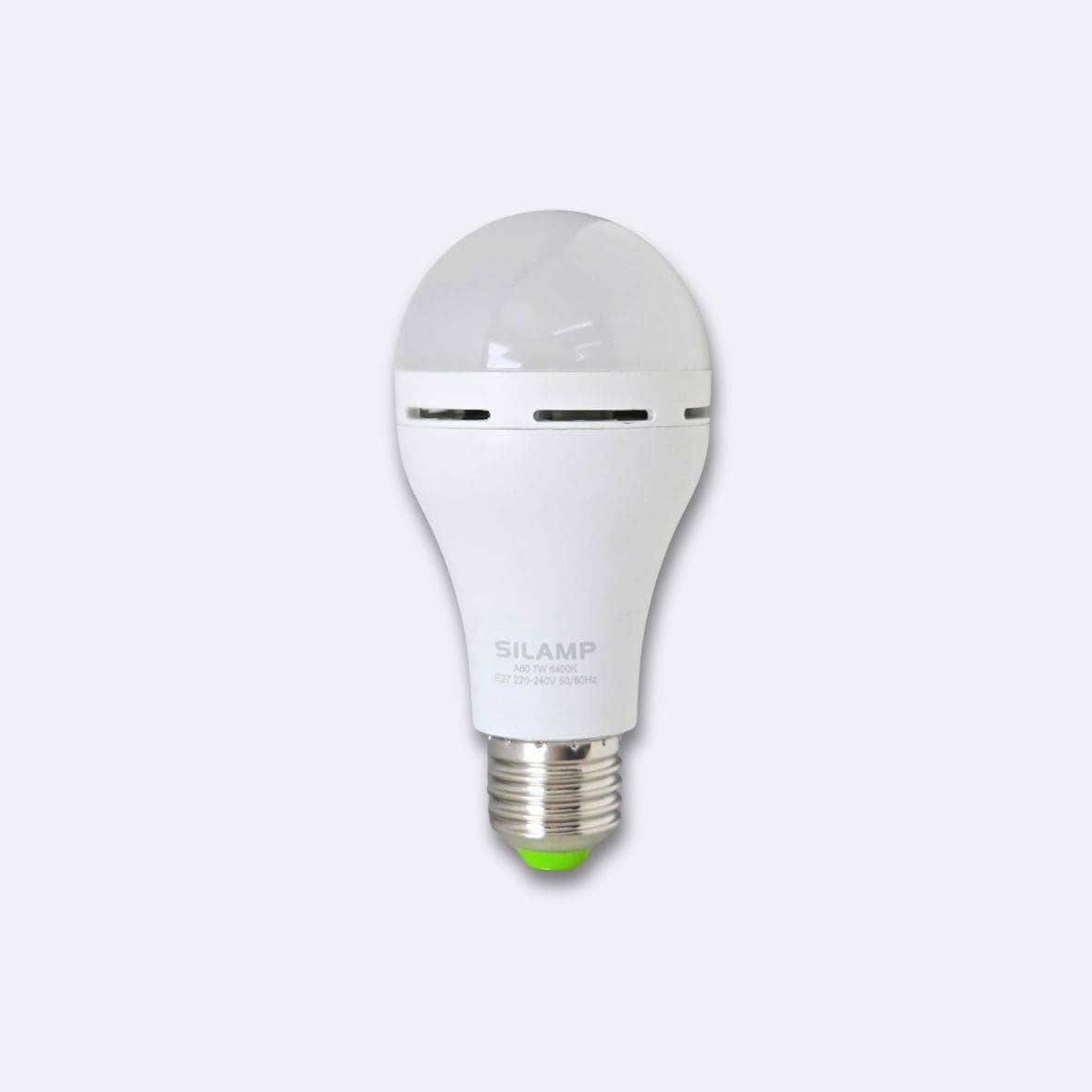 Bóng đèn LED Tích Điện Thông Minh 7W Silamp – Tự Sáng Khi Cúp Điện