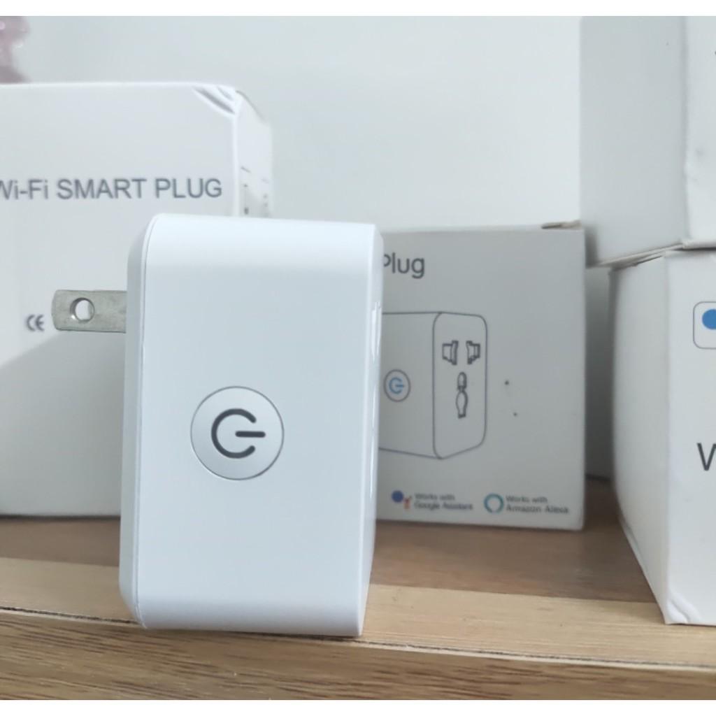 Ổ cắm wifi thông minh Tuya/Smartlife 15A- Đo Điện Năng - Tương thích mọi loại ổ cắm