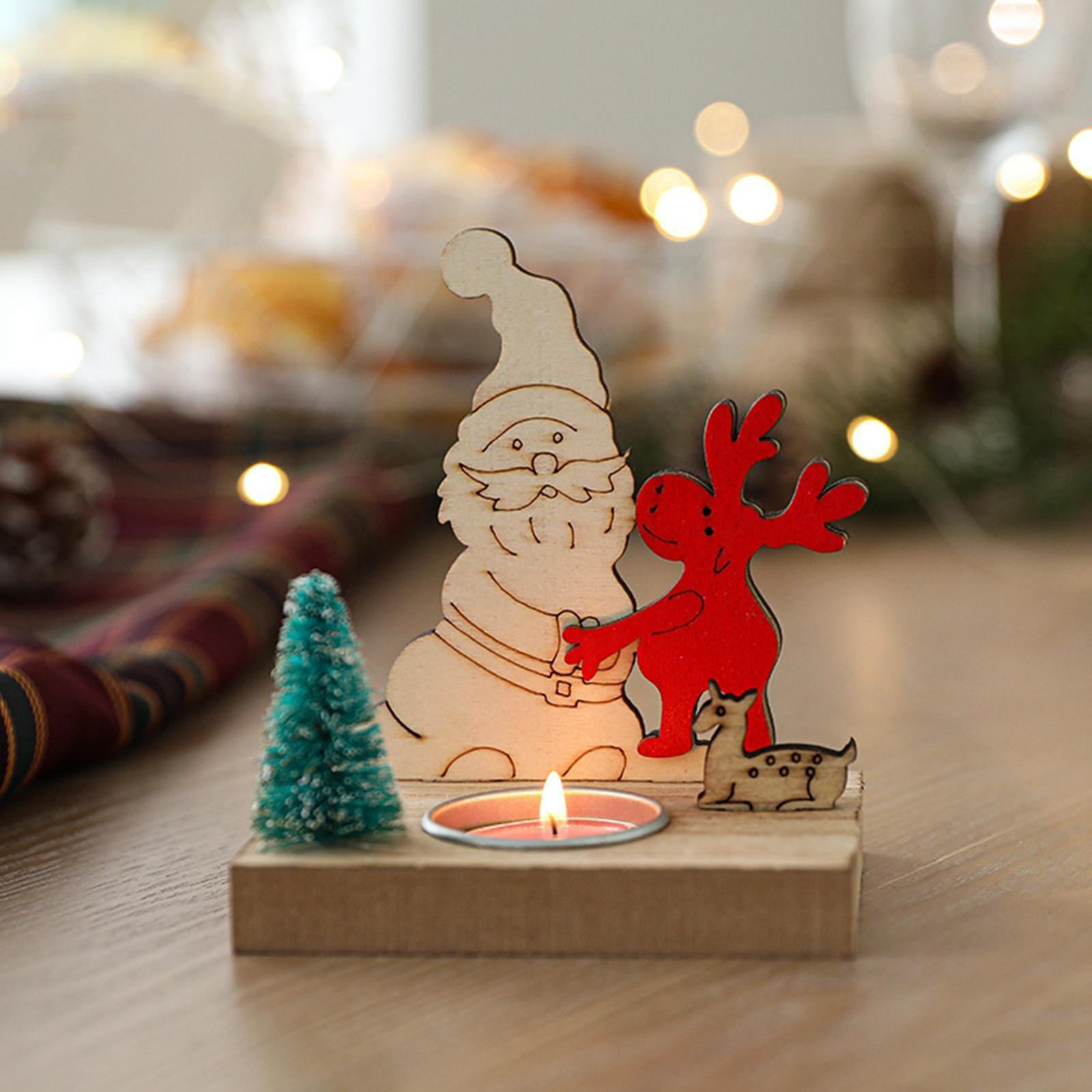 Tea Light Holder Candlestick Centerpiece for Festival Living Room Decoration