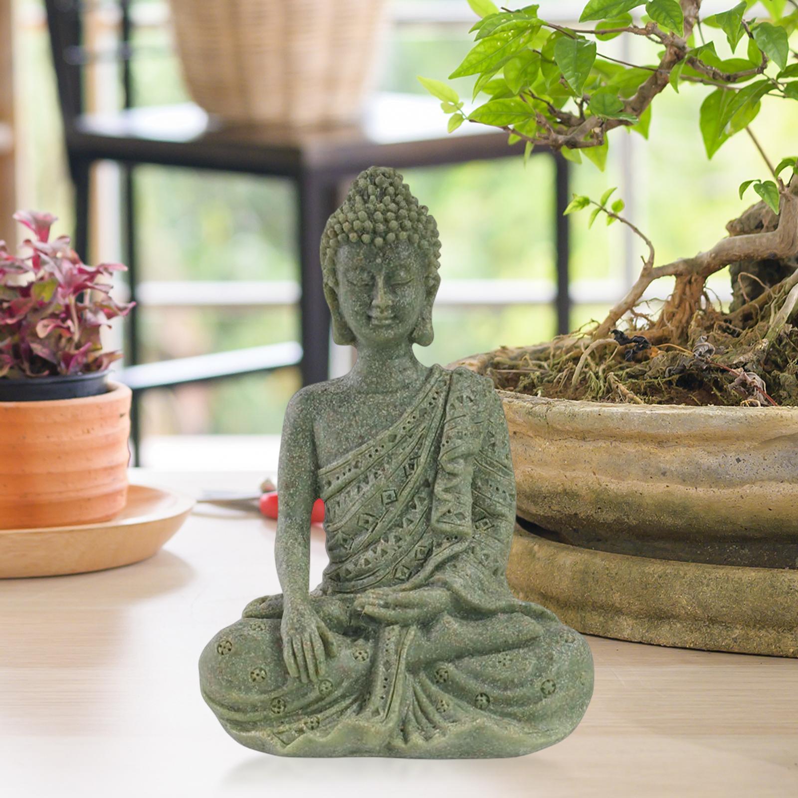 Resin Buddha Statue Buddha Sculpture Gift Buddha Figurine for Desktop Office