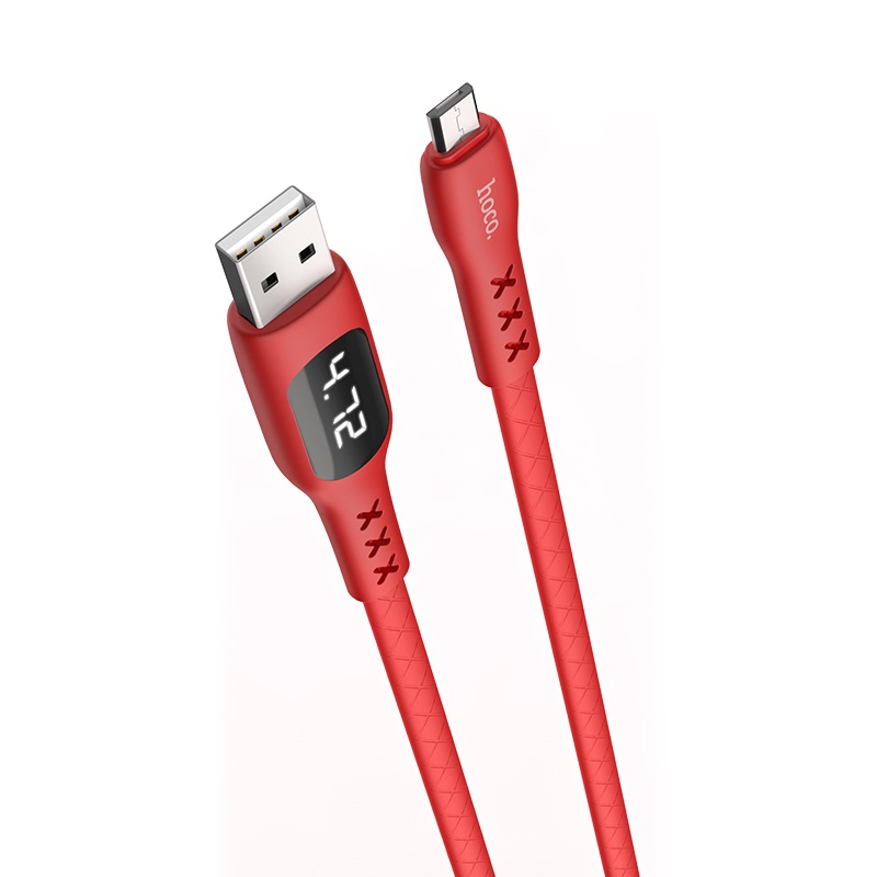 Cáp Sạc Micro Usb Hoco S6 - Tích Hợp Màn Hình LCD Cao Cấp