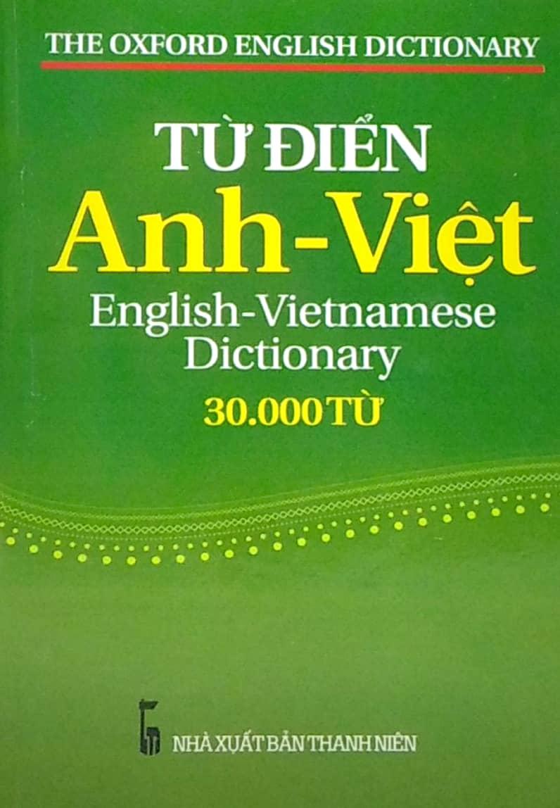 Từ Điển Anh Việt 30.000 Từ