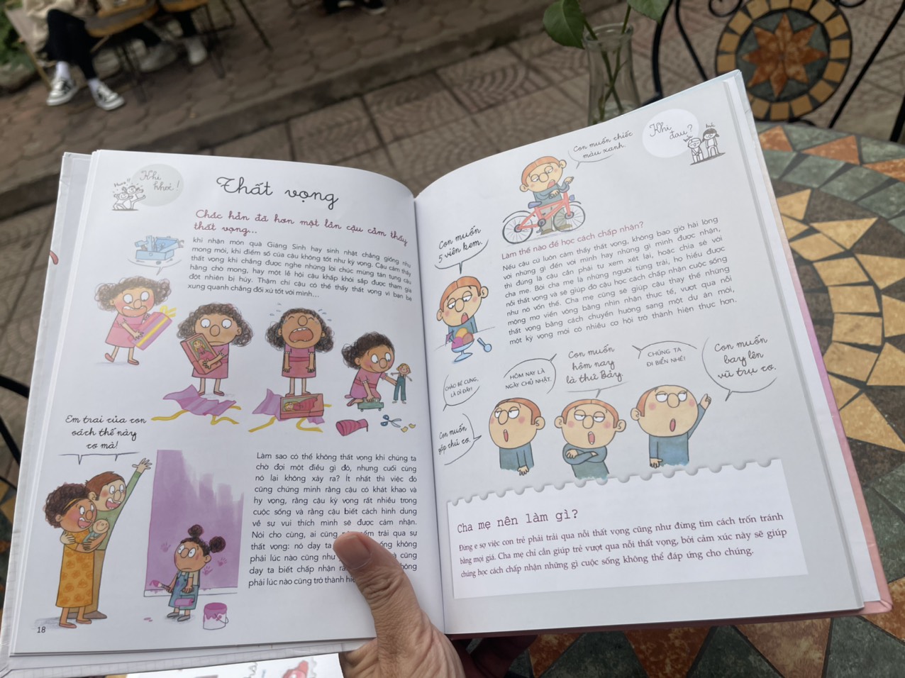 (Bìa Cứng in màu) CẨM NANG VỀ SỨC KHỎE TINH THẦN - Thierry Marx  - Crabit Kidbooks