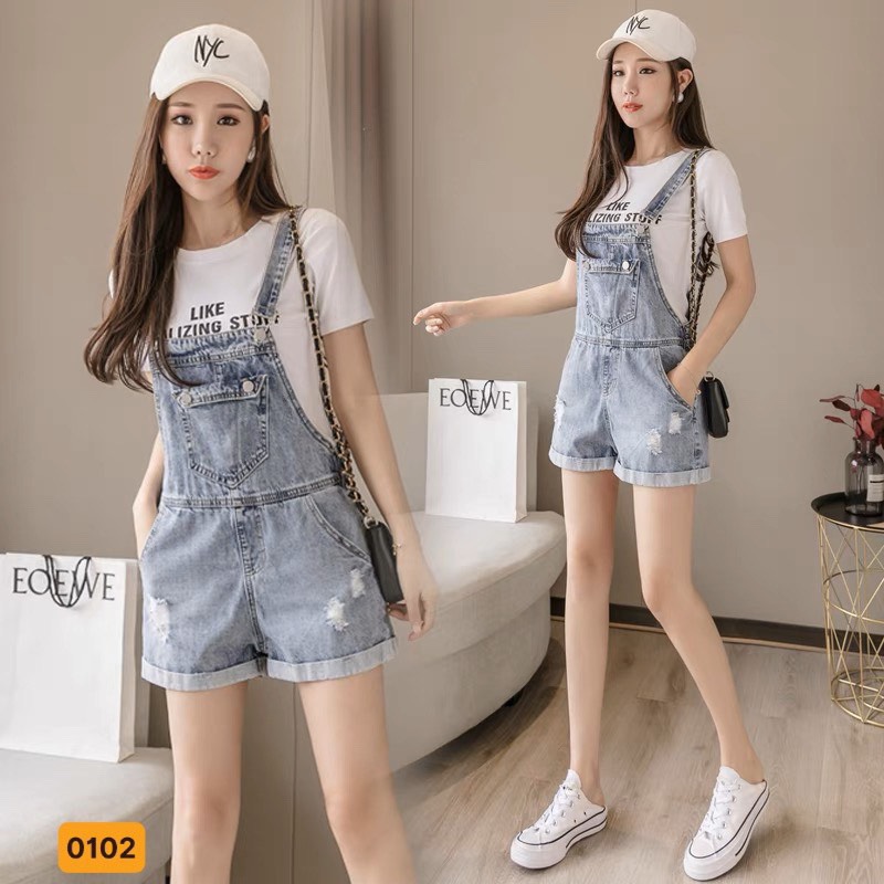 Yếm Jean Nữ Thương Hiệu Chandi, Yếm Nữ Quần cao cấp mẫu mới hot trend mã NT338