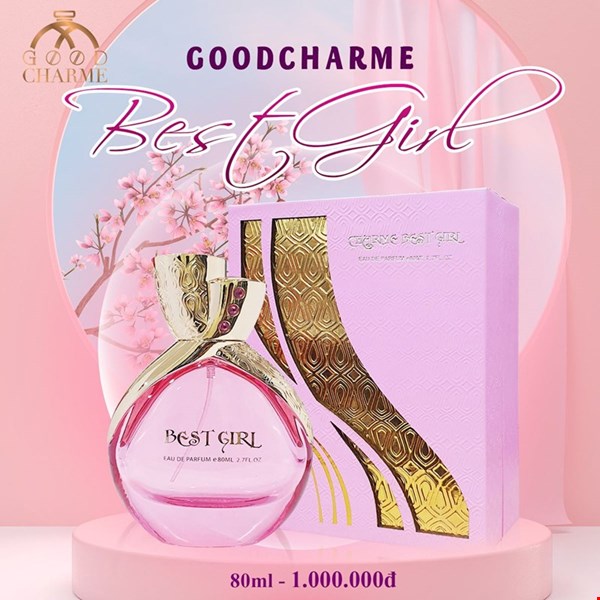 Nước Hoa Nữ Cao Cấp GOOD CHARME BEST GIRL 80ml Lưu Hương Lâu Quyến Rũ, Ngọt Ngào_Nước Hoa Chính Hãng