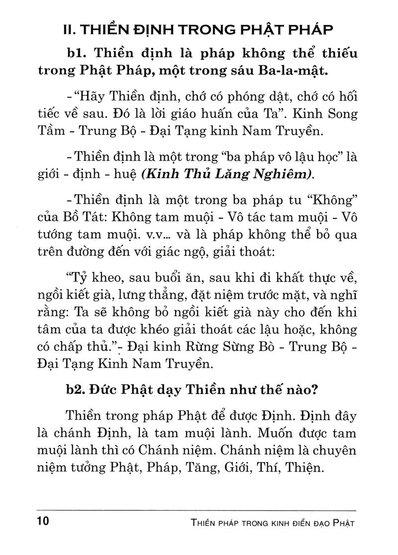 Thiền Pháp Trong Kinh Điển Đạo Phật