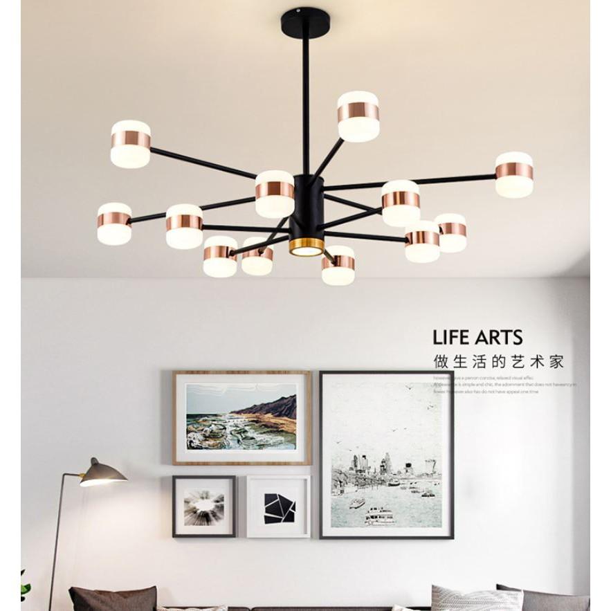 Đèn chùm OLASIA tiểu màn thầu phong cách hiện đại, cá tính