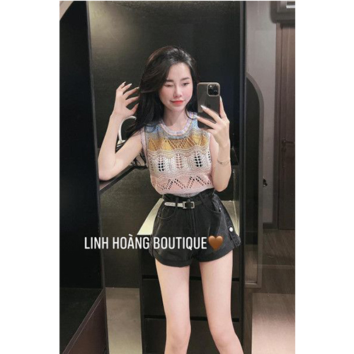 Áo len sát nách Quảng châu cho nữ AL081