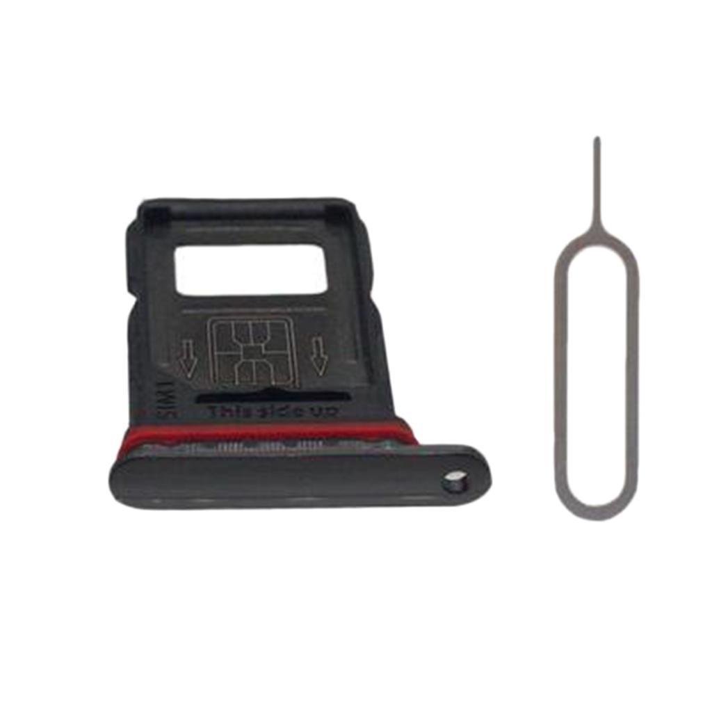 Dual SIM Card Holder Slot Tray Replacement for OnePlus 7Pro Seven Pro Gray