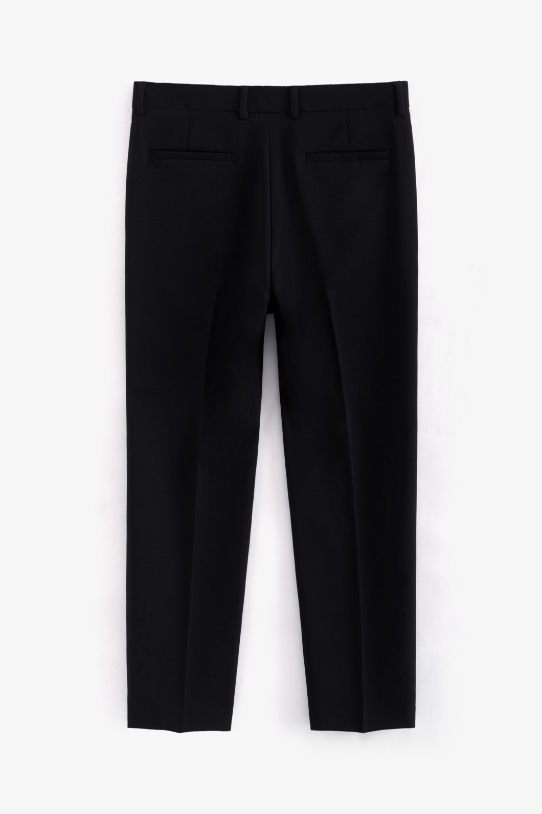 Quần Âu Nam ROUTINE Twill Ống Ôm Xếp Ly Trơn Form Slim Crop - 10F23PFO001R1 | LASTORE MENSWEAR