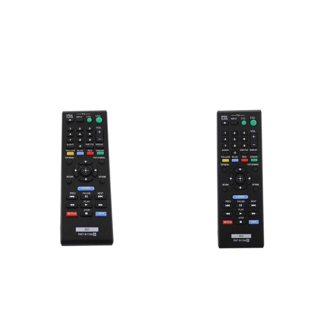 2x Universal DVD Remote RMT-B119A for Sony Blu Ray Player Remote Replacement