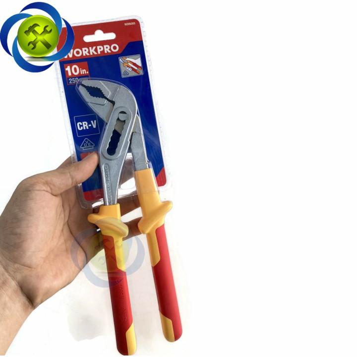 Kìm mỏ quạ cách điện Workpro W095005 dài 250mm