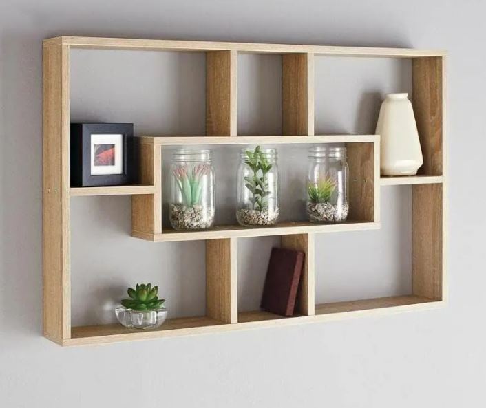 Kệ Gỗ Treo Tường Để Đồ Trang Trí Juno Sofa CTKT525 KT 78 x 49 x 9cm