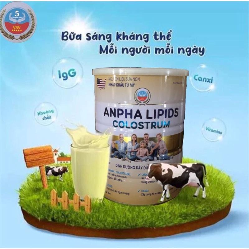 Sữa Non Kháng Thể ALPHA LIPIDS COLOSTRUM USA 900G