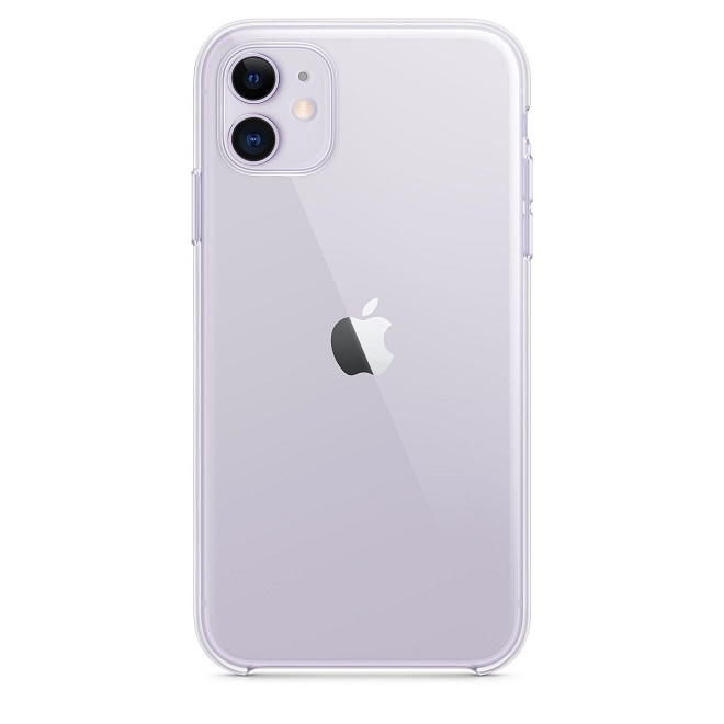 Ốp lưng silicon trong suốt cho iPhone 11 siêu mỏng 0.55mm