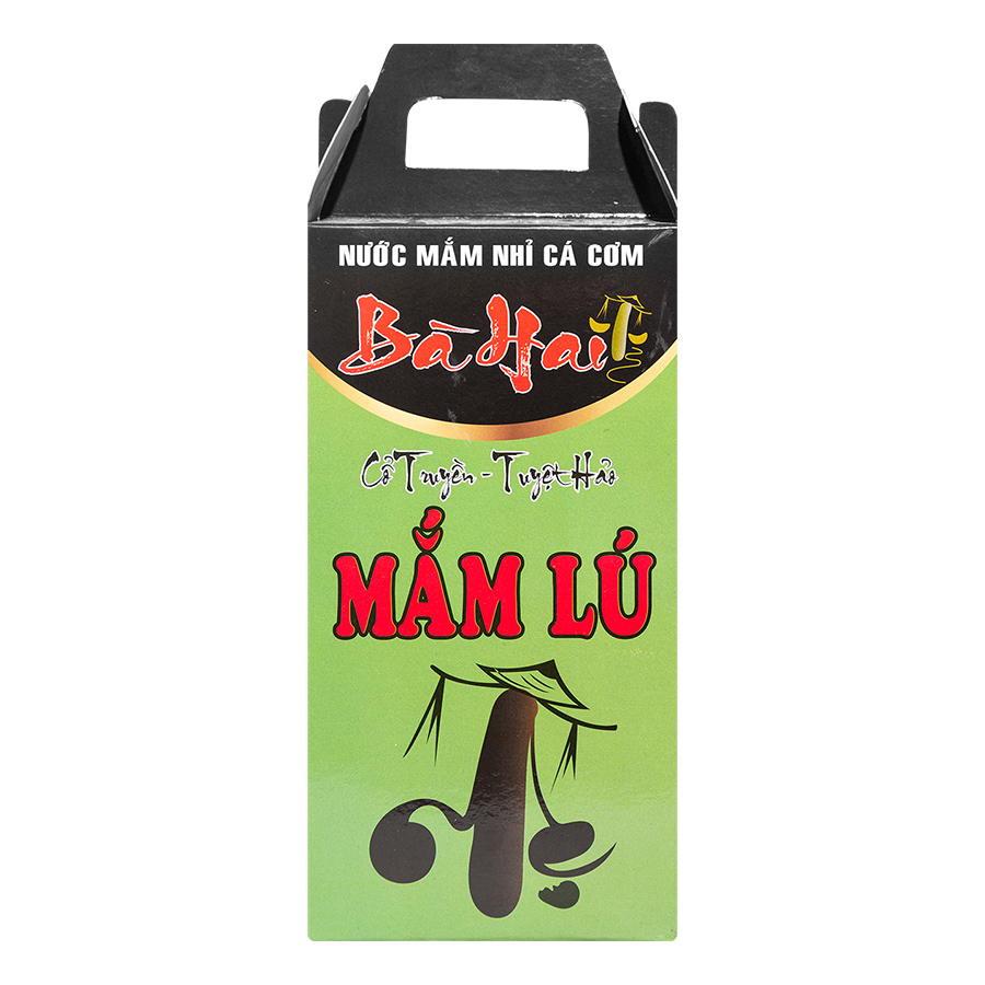 Xách Nước Mắm Lú Bà Hai (2 x 500ml)