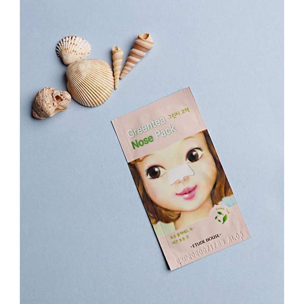 Mặt Nạ Lột Mụn Mũi Etude House Green Tea Nose Pack