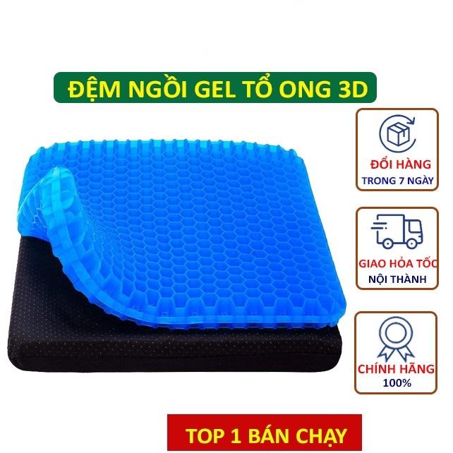 Đệm Ngồi 2 Lớp 3D Thoáng Khí MAGIC CUSHION Thoáng Khí Tuần Hoàn Cho Người Ngồi Lâu | Nệm Ngồi Ghế